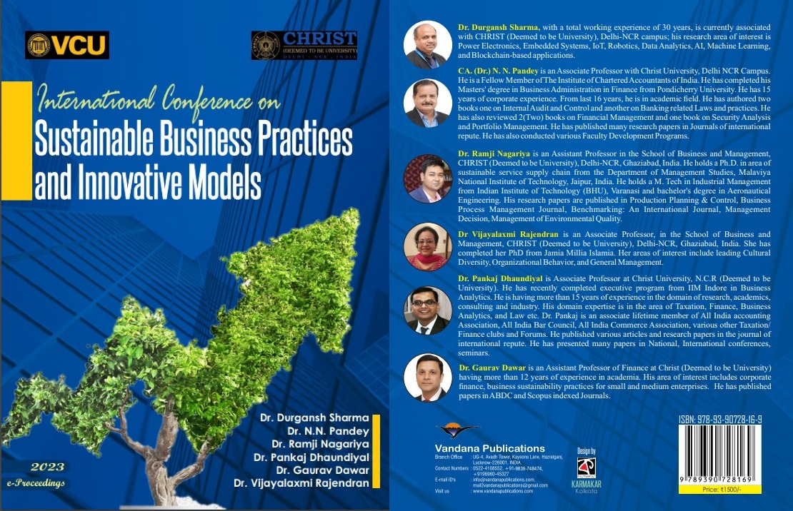 International Conference on Sustainable Business Practices and Innovative Models